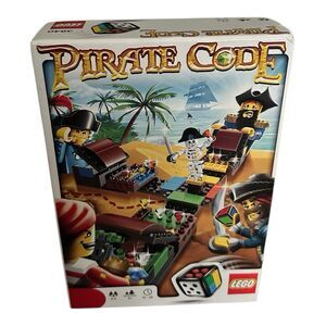 Lego Pirate Code 3840 Board Game Skeleton 100% Complete